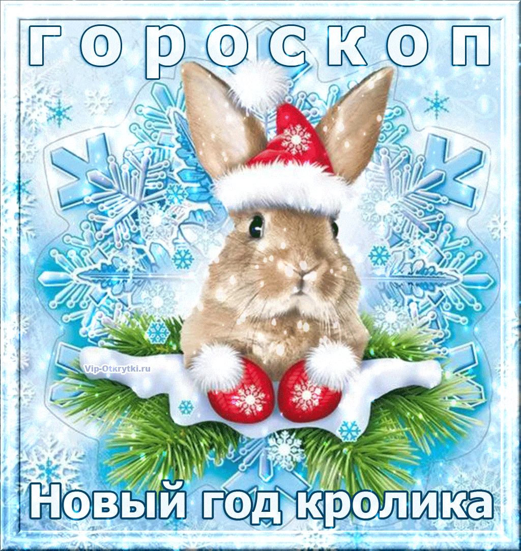Гороскоп на Новый год кролика